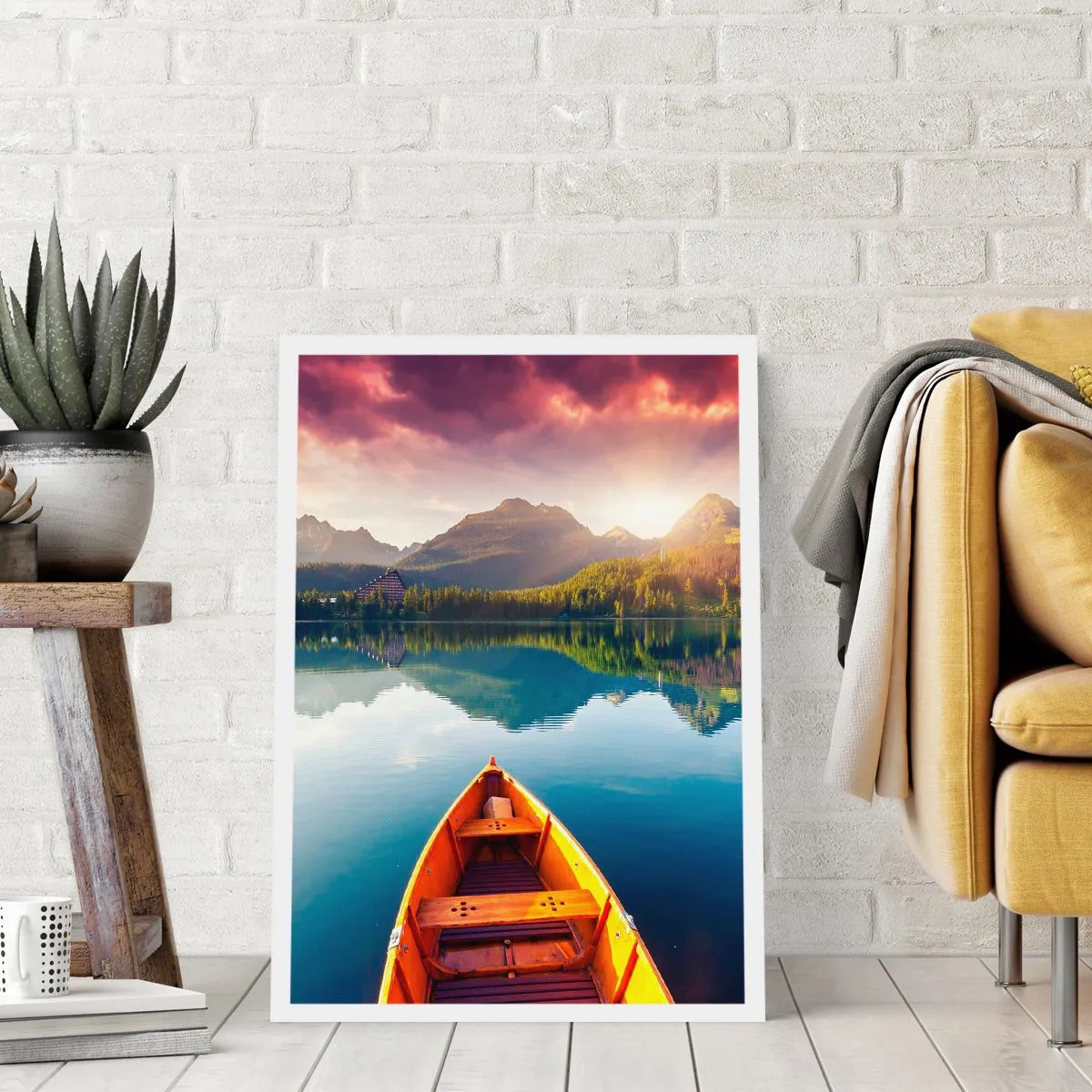 Póster - Frente a la naturaleza - 70x100 cm