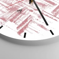 Esfera sin numeración, con rayas