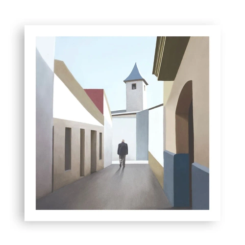 Póster - Paseo soleado - 60x60 cm