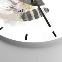 Esfera sin numeración, con rayas