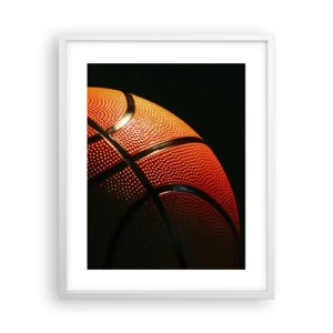 Póster en marco blanco - Hermoso como un planeta - 40x50 cm