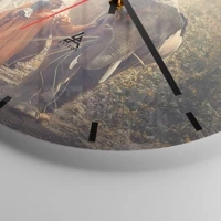 Esfera sin numeración, con rayas