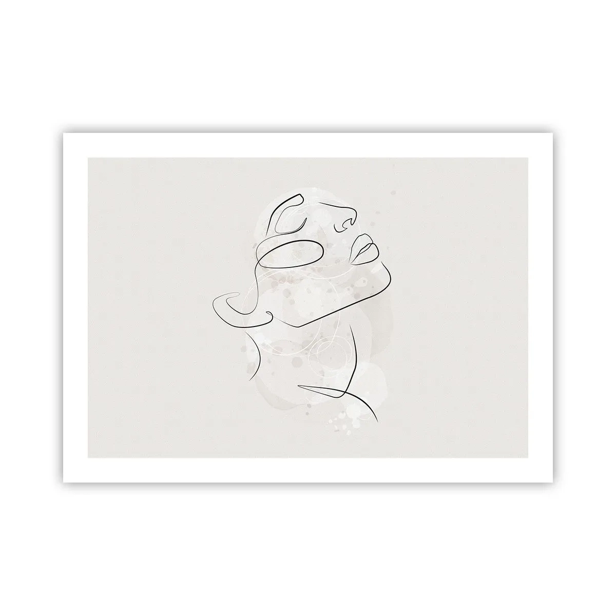 Póster - Contorno de un sueño - 70x50 cm