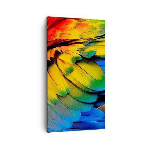 Cuadro sobre lienzo - Impresión de Imagen - Ave del paraíso - 45x80 cm