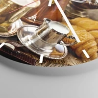 Esfera sin numeración, con rayas