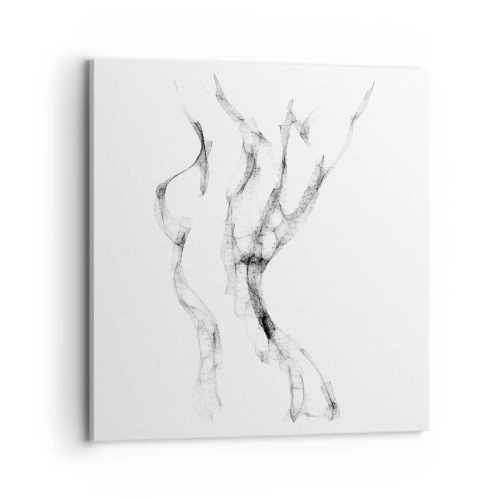 Cuadro sobre lienzo - Impresión de Imagen - Hermosa y fuerte - 70x70 cm