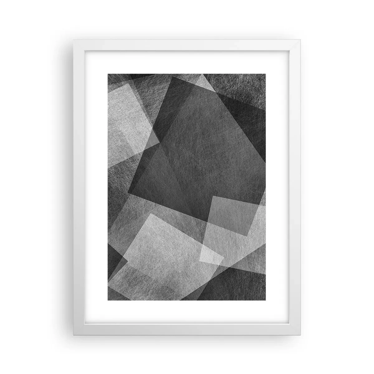 Póster en marco blanco - Un símbolo eterno de permanencia y orden - 30x40 cm