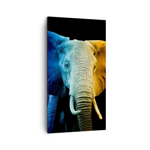 Cuadro sobre lienzo - Impresión de Imagen - Excéntrico, no un bicho raro - 45x80 cm