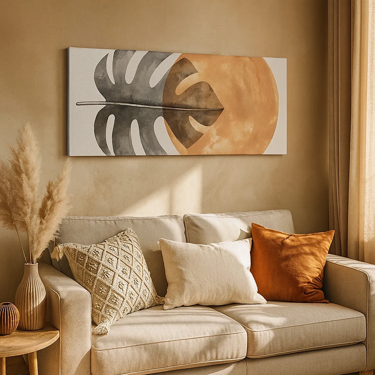 Cuadro sobre lienzo - Impresión de Imagen - Siempre el sol - 30x30 cm