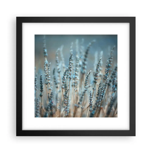 Póster en marco negro - Fragante pasto - 30x30 cm