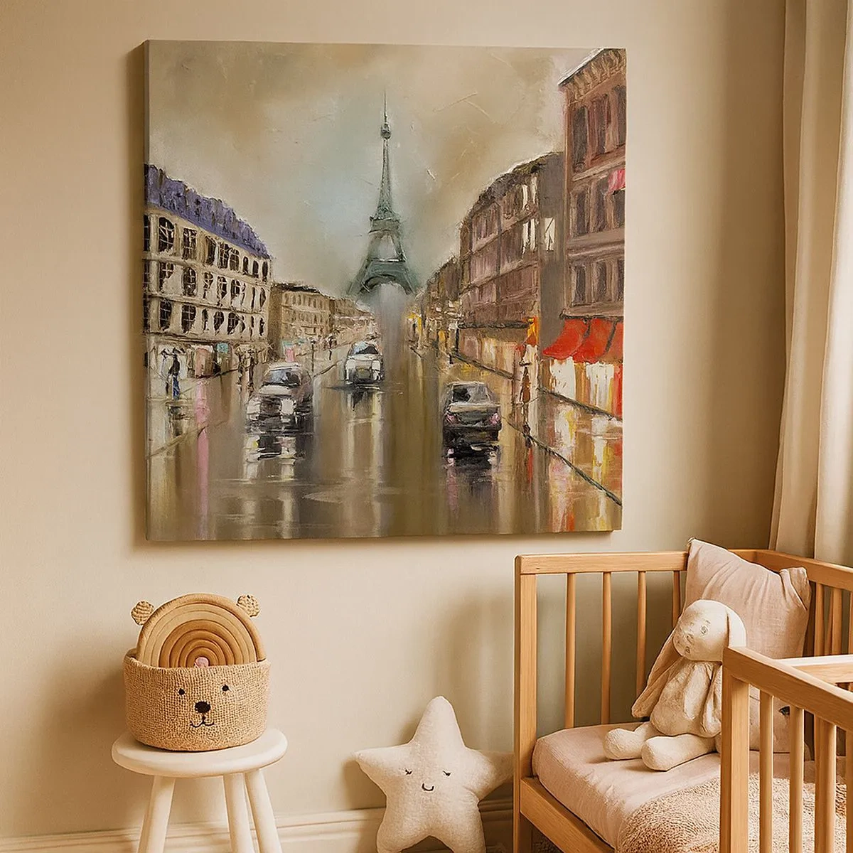 Cuadro sobre lienzo - Impresión de Imagen - Solo ella importa - 30x30 cm