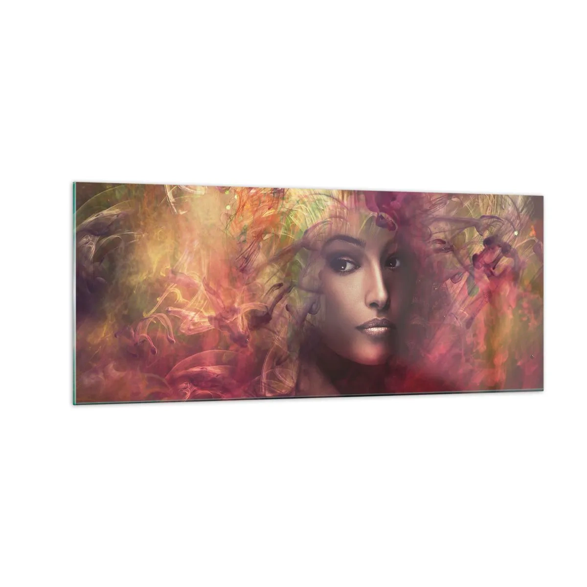 Cuadro sobre vidrio - Impresiones sobre Vidrio - ¡Aquí estoy! - 100x40 cm