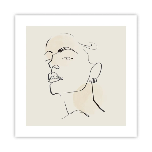 Póster - Una mirada orgullosa - 40x40 cm