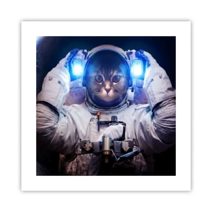 Póster - Houston, tienes un problema. - 40x40 cm