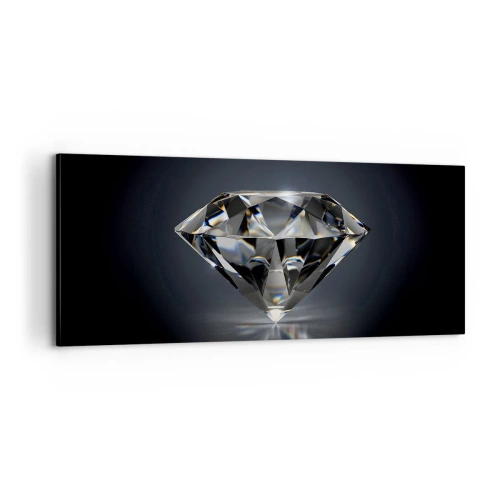 Cuadro sobre lienzo - Impresión de Imagen - Riqueza y belleza - 100x40 cm