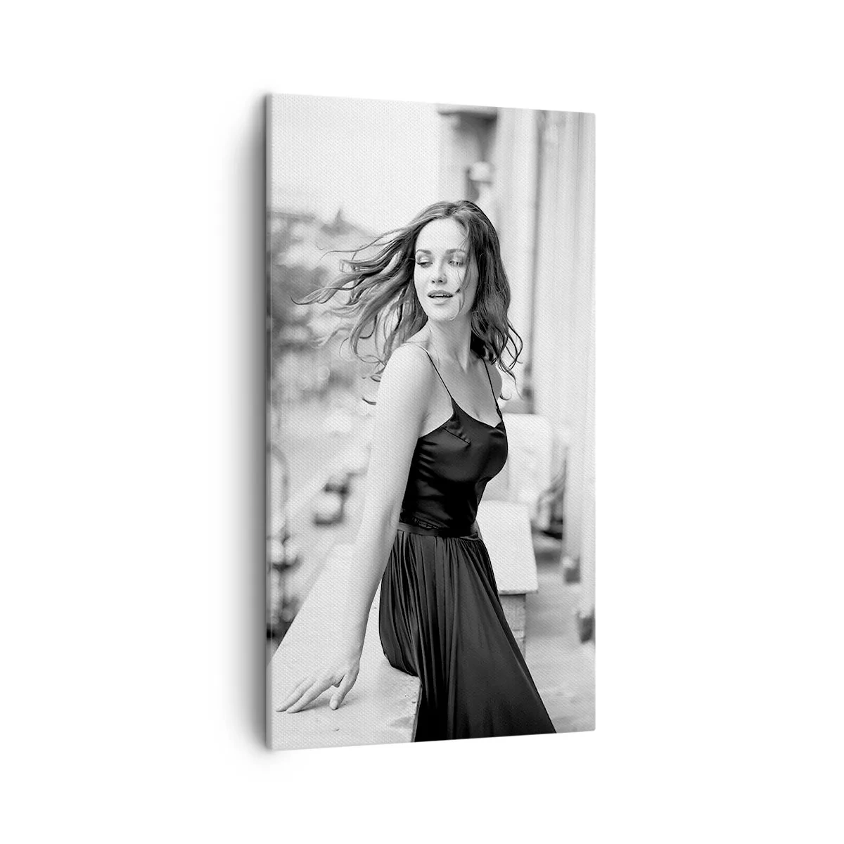 Cuadro sobre lienzo - Impresión de Imagen - Ciertamente, parisina - 45x80 cm