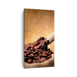 Cuadro sobre lienzo - Impresión de Imagen - En la fuente del sabor - 45x80 cm
