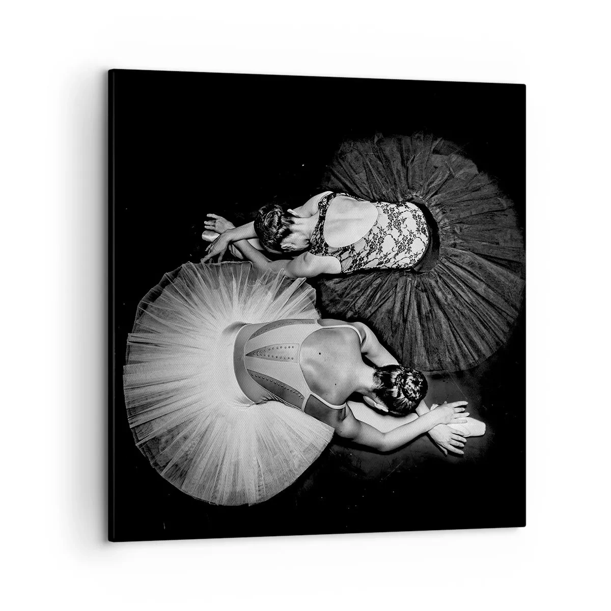 Cuadro sobre lienzo - Impresión de Imagen - Yin y yang: el equilibrio perfecto - 50x50 cm