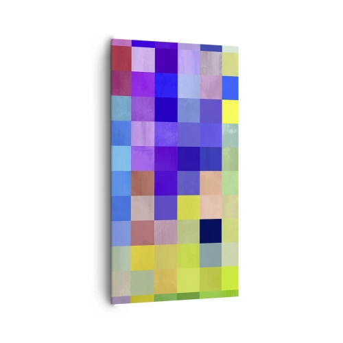 Cuadro sobre lienzo - Impresión de Imagen - Cada uno diferente, todos iguales - 65x120 cm