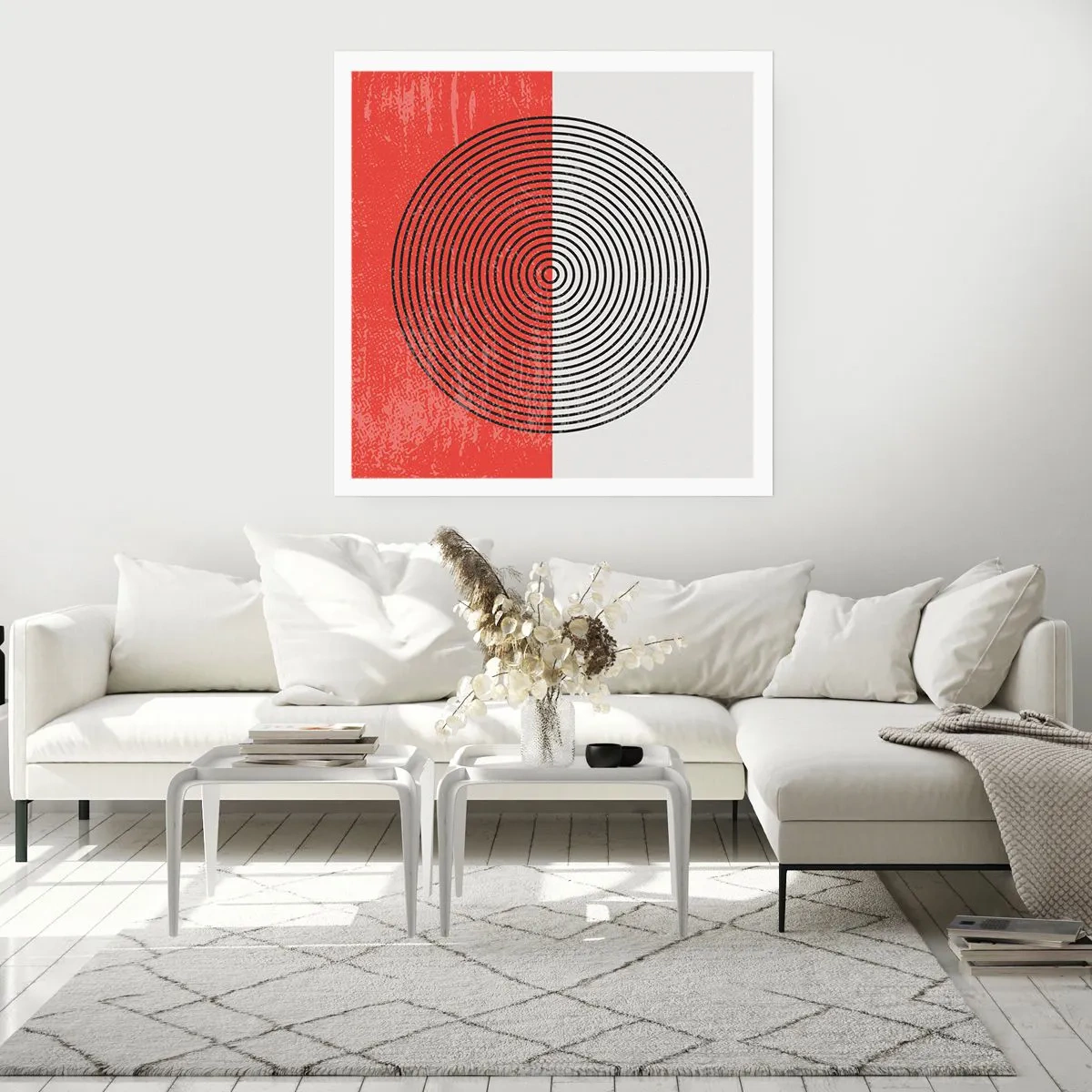 Póster - En el corazón de la misma - 40x40 cm