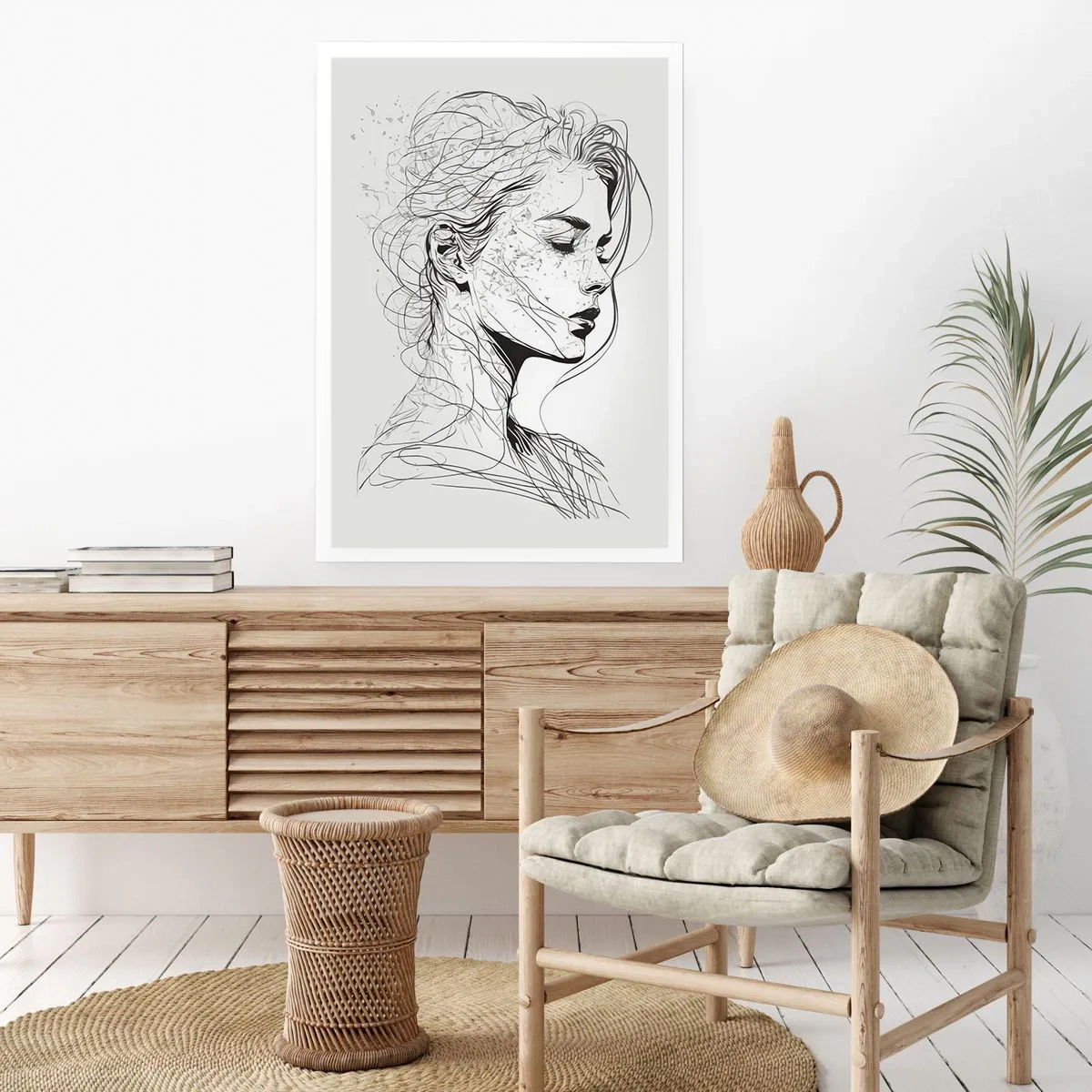 Póster - Retrato de ensueño - 30x40 cm