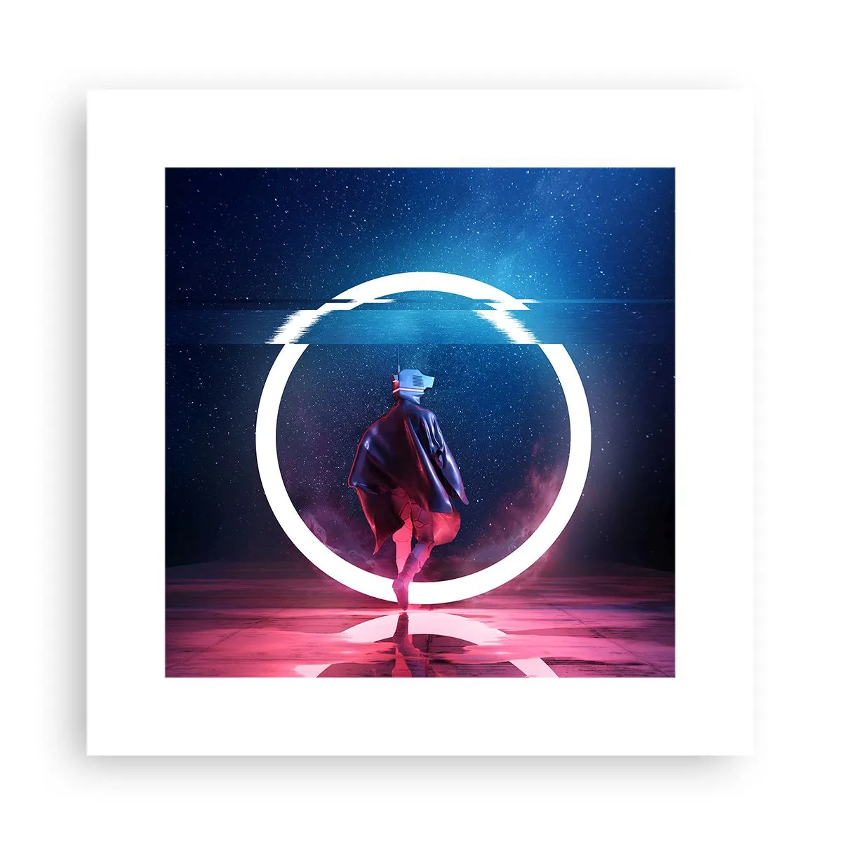 Póster - Entre mundos - 30x30 cm