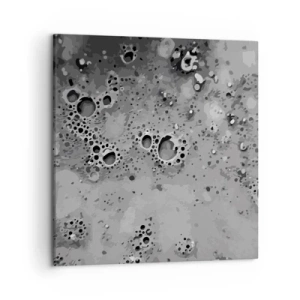 Cuadro sobre lienzo - Impresión de Imagen - Como un paisaje lunar - 50x50 cm