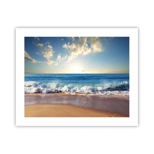 Póster - Movimiento y quietud al mismo tiempo - 50x40 cm