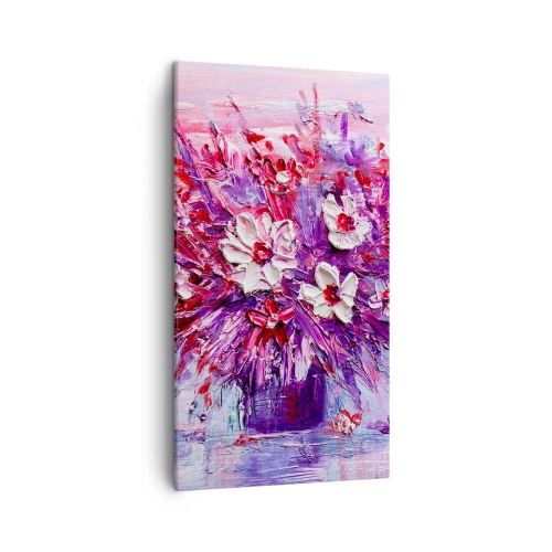 Cuadro sobre lienzo - Impresión de Imagen - Inocencia y pasión - 45x80 cm