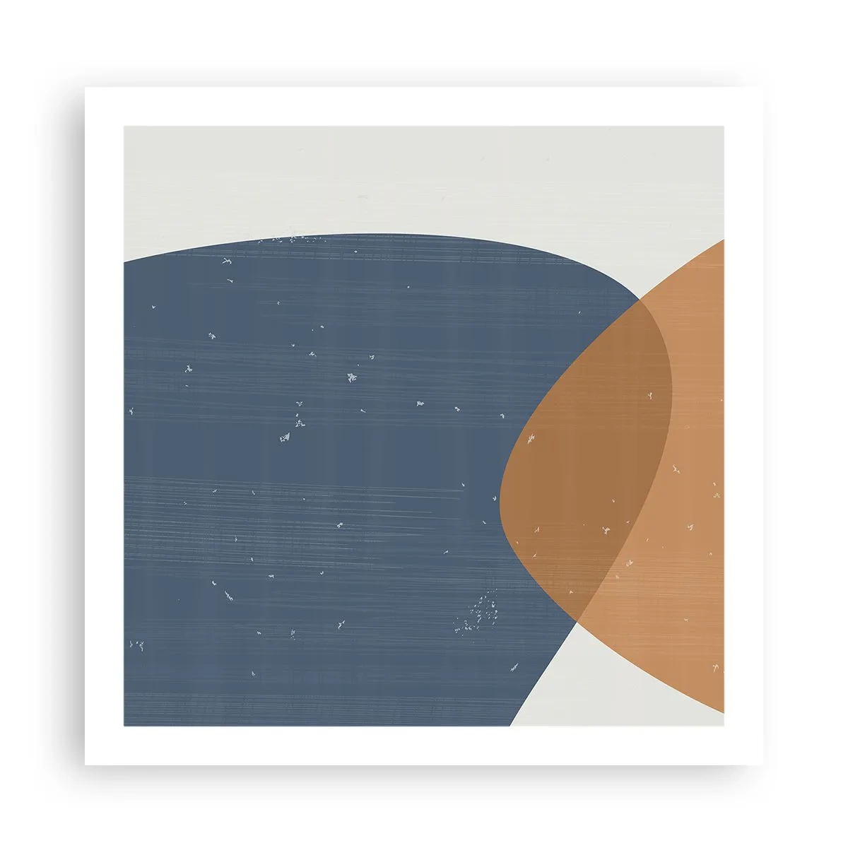 Póster - Óvalos e influencias - 60x60 cm
