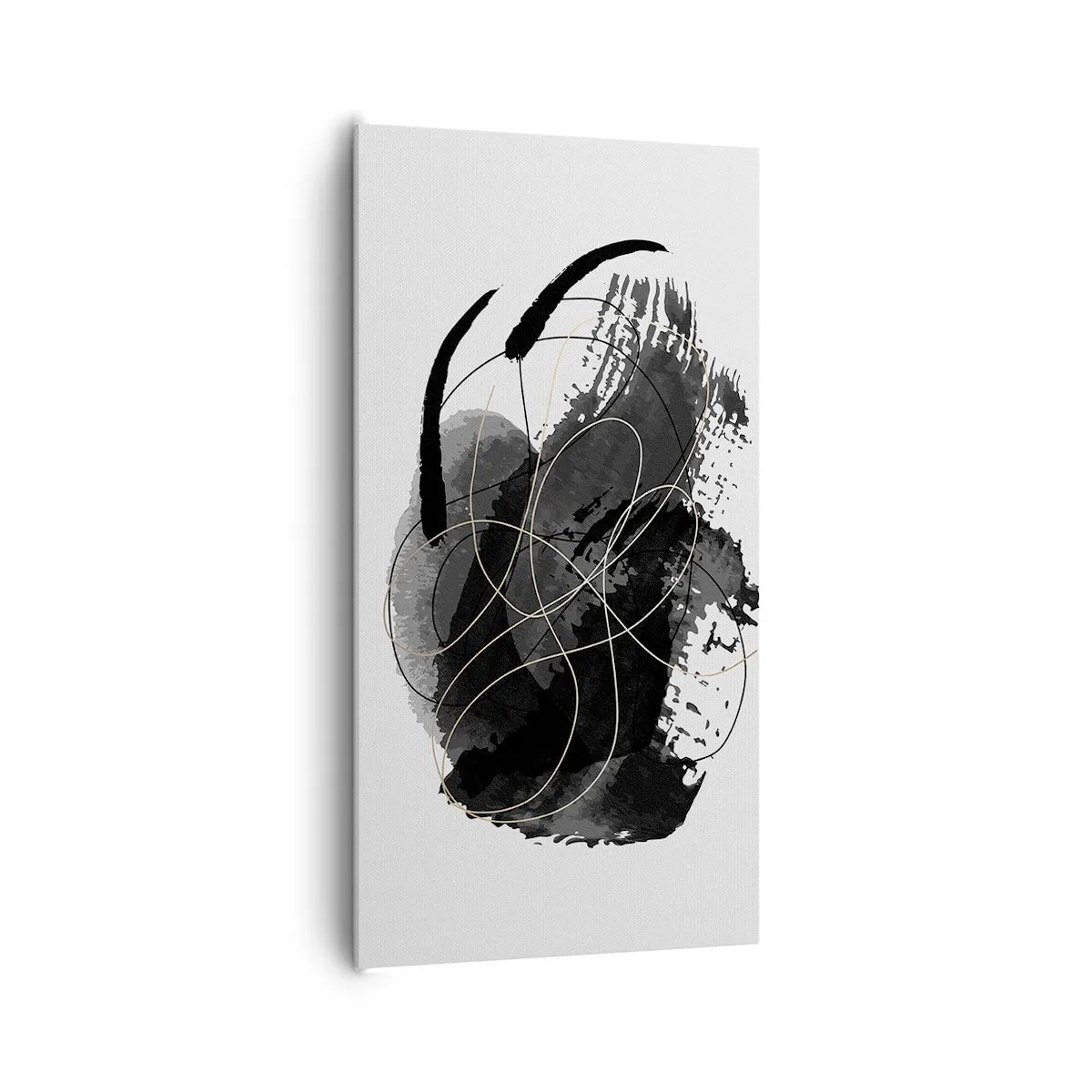 Cuadro sobre lienzo - Impresión de Imagen - Salió de la negrura - 65x120 cm