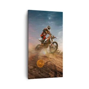 Cuadro sobre lienzo - Impresión de Imagen - A por la victoria - 45x80 cm