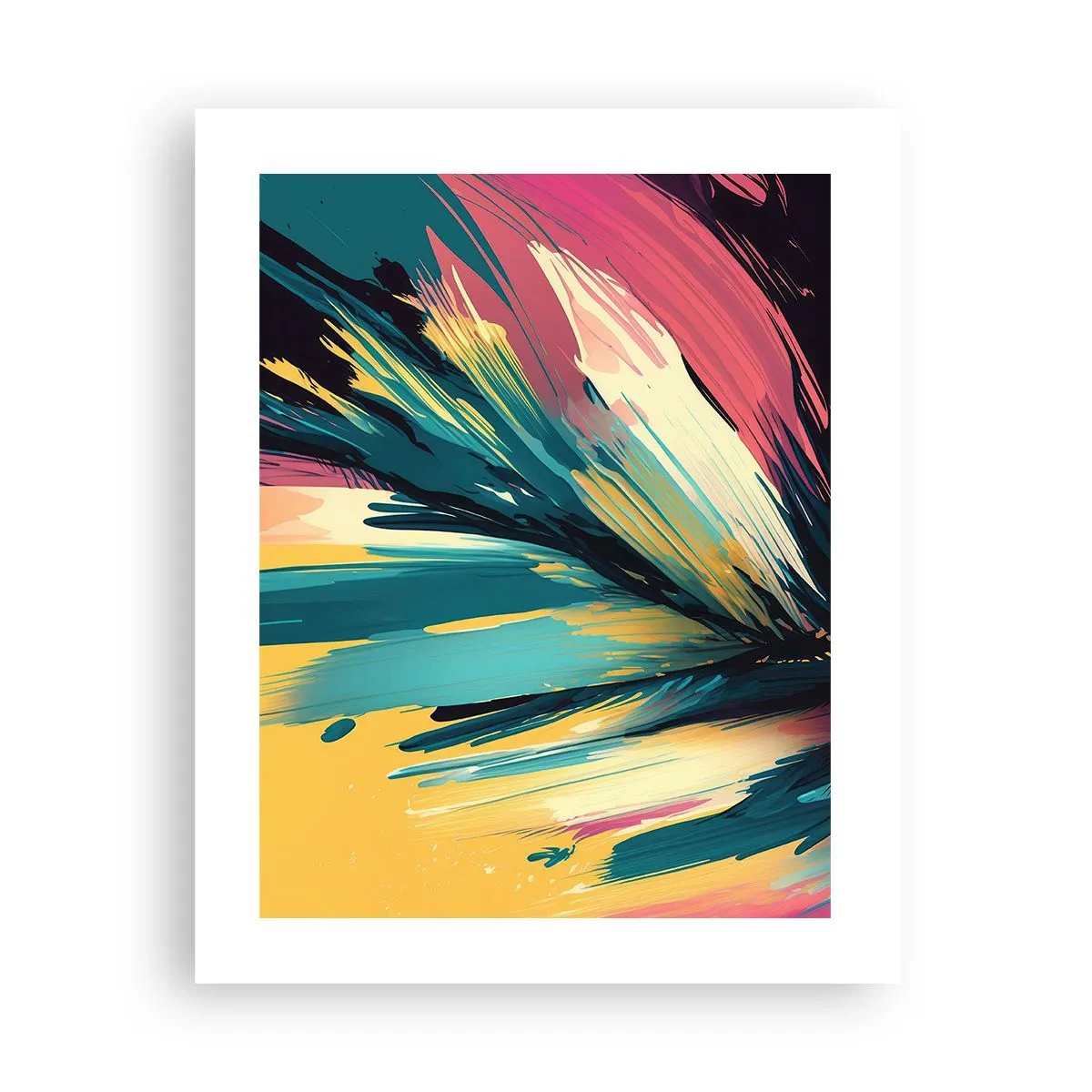 Póster - Composición - una explosión de alegría - 40x50 cm