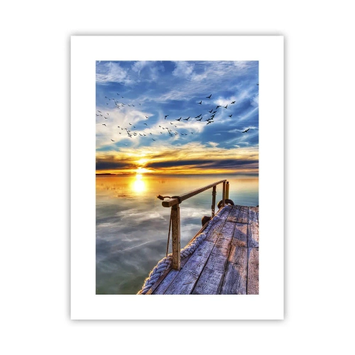 Póster - El viento se va a descansar - 30x40 cm