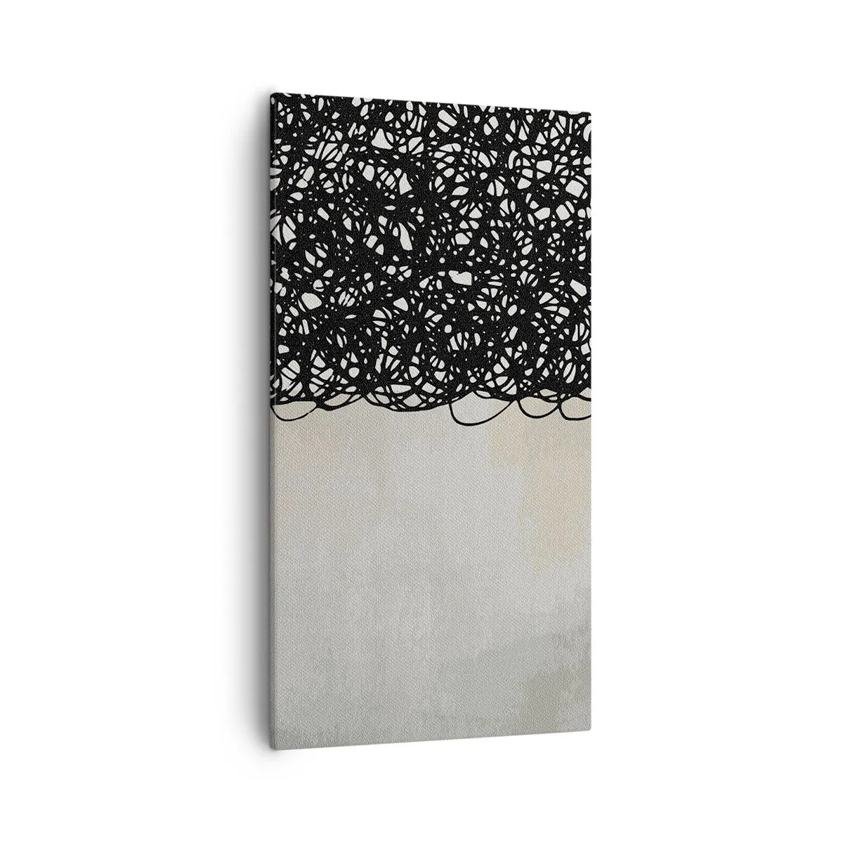 Cuadro sobre lienzo - Impresión de Imagen - Una abstracción arremolinada - 55x100 cm