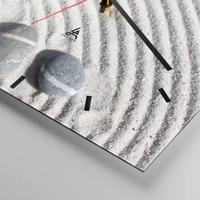 Esfera sin numeración, con rayas