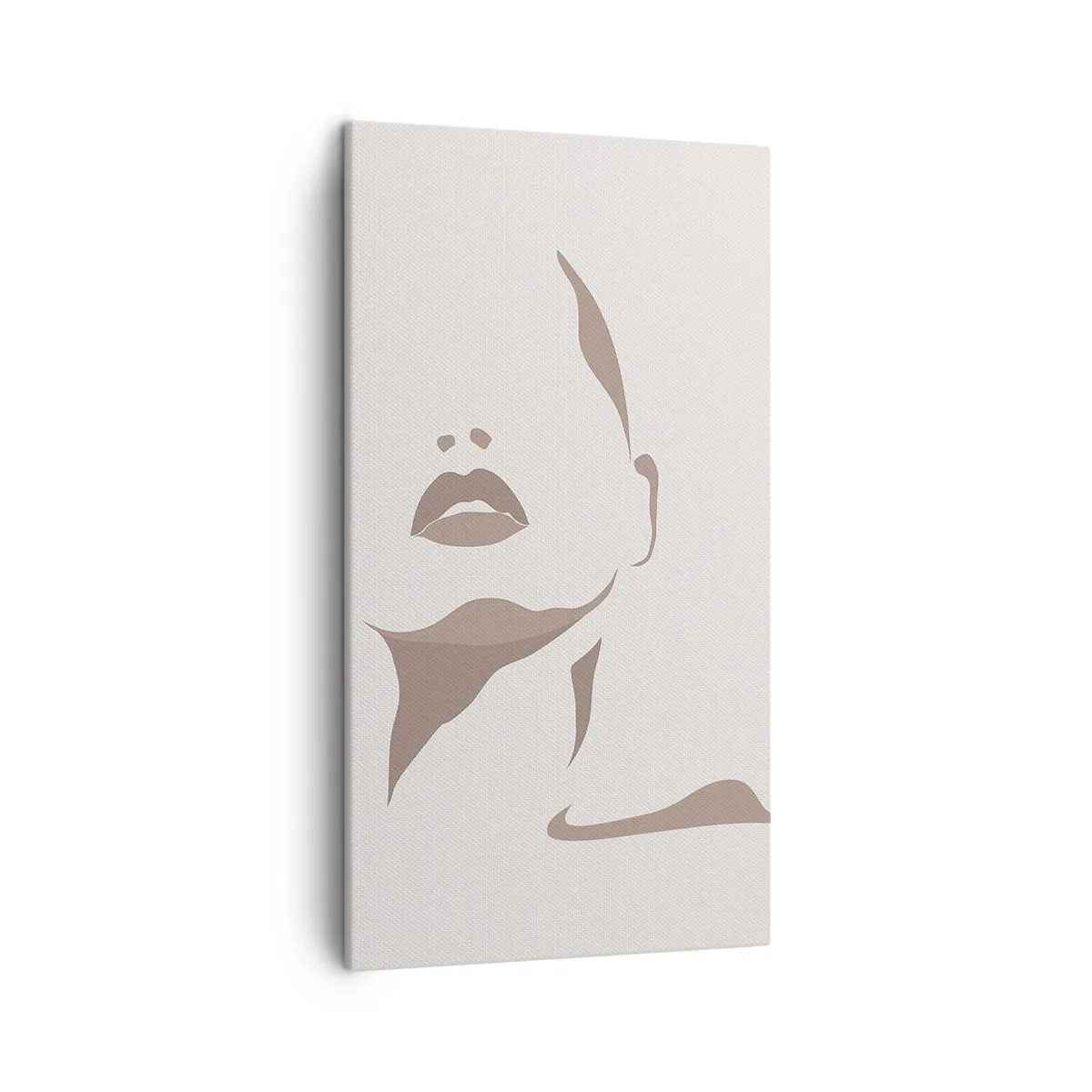 Cuadro sobre lienzo - Impresión de Imagen - Creación a partir de la luz y la sombra - 45x80 cm