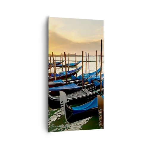 Cuadro sobre lienzo - Impresión de Imagen - Antes de que llegue la tormenta - 65x120 cm