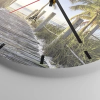 Esfera sin numeración, con rayas