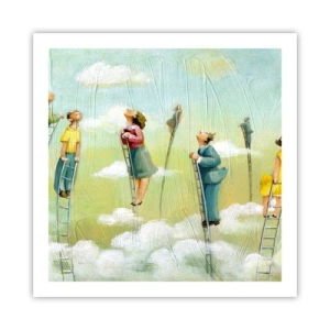 Póster - Sigue tu sueño - 60x60 cm