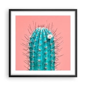 Póster en marco negro - Se mira, pero no se toca - 50x50 cm