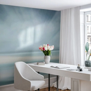 Fotomural Premium Sand - Paz hasta el horizonte - Brillante, Pedazo, Cielo - 250x175 cm