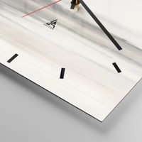 Esfera sin numeración, con rayas