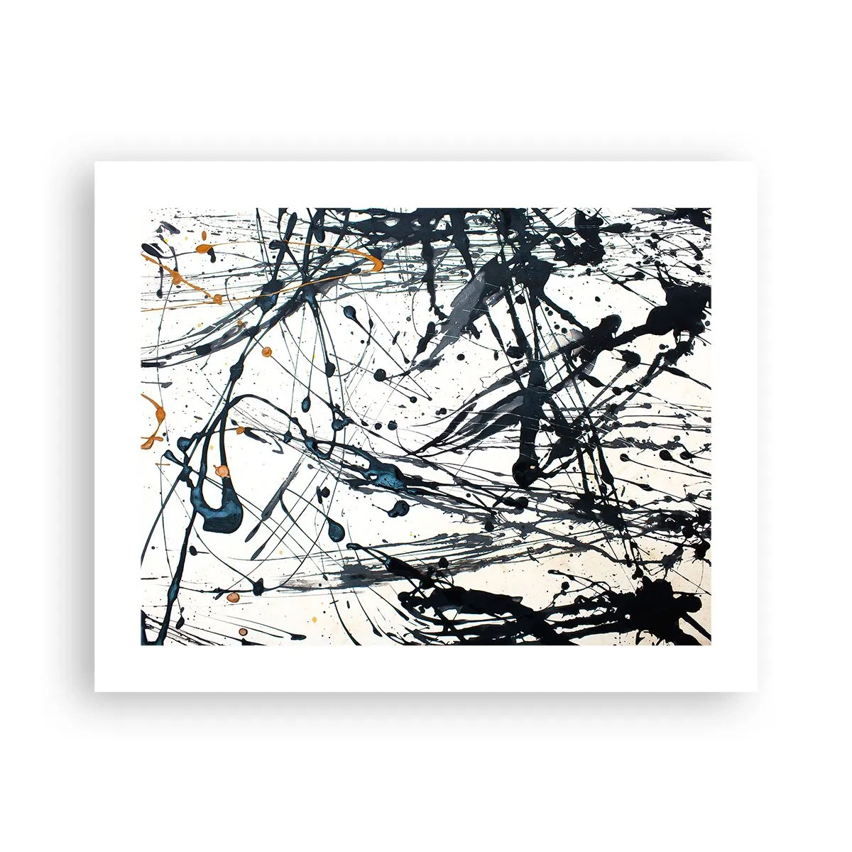 Póster - Abstracción expresionista - 50x40 cm