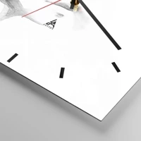 Esfera sin numeración, con rayas