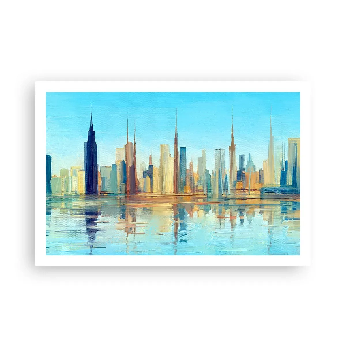 Póster - Metrópolis soleada - 91x61 cm