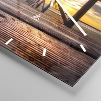 Esfera sin numeración, con rayas