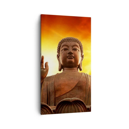 Cuadro sobre lienzo - Impresión de Imagen - La calma del mundo - 45x80 cm