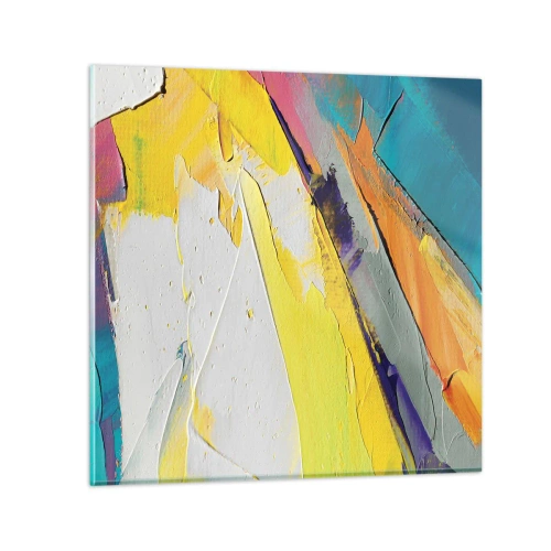 Cuadro sobre vidrio - Impresiones sobre Vidrio - Anatomía de la luz - 70x70 cm