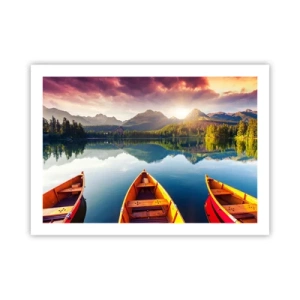 Póster - Frente a la naturaleza - 70x50 cm